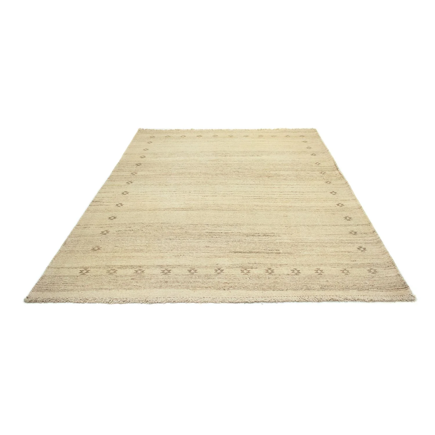 Gabbeh Teppich - Perser 232 x 173 cm - beige - Image 4