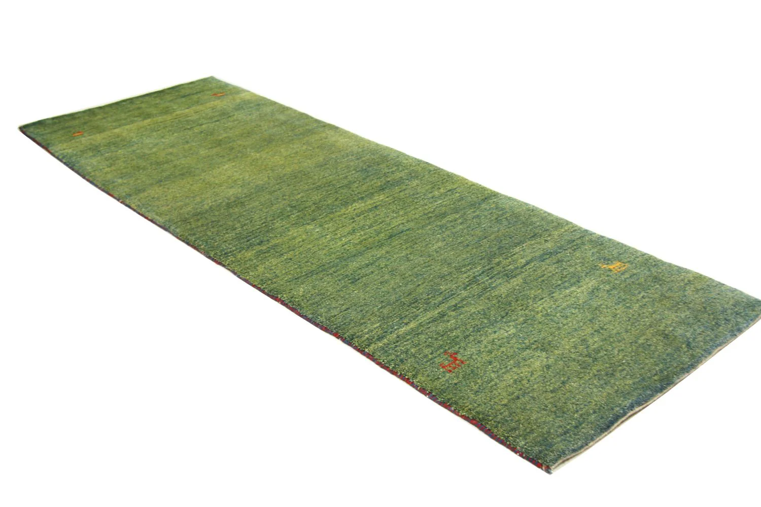 Gabbeh Teppich - Perser 233 x 84 cm - grün - Image 3