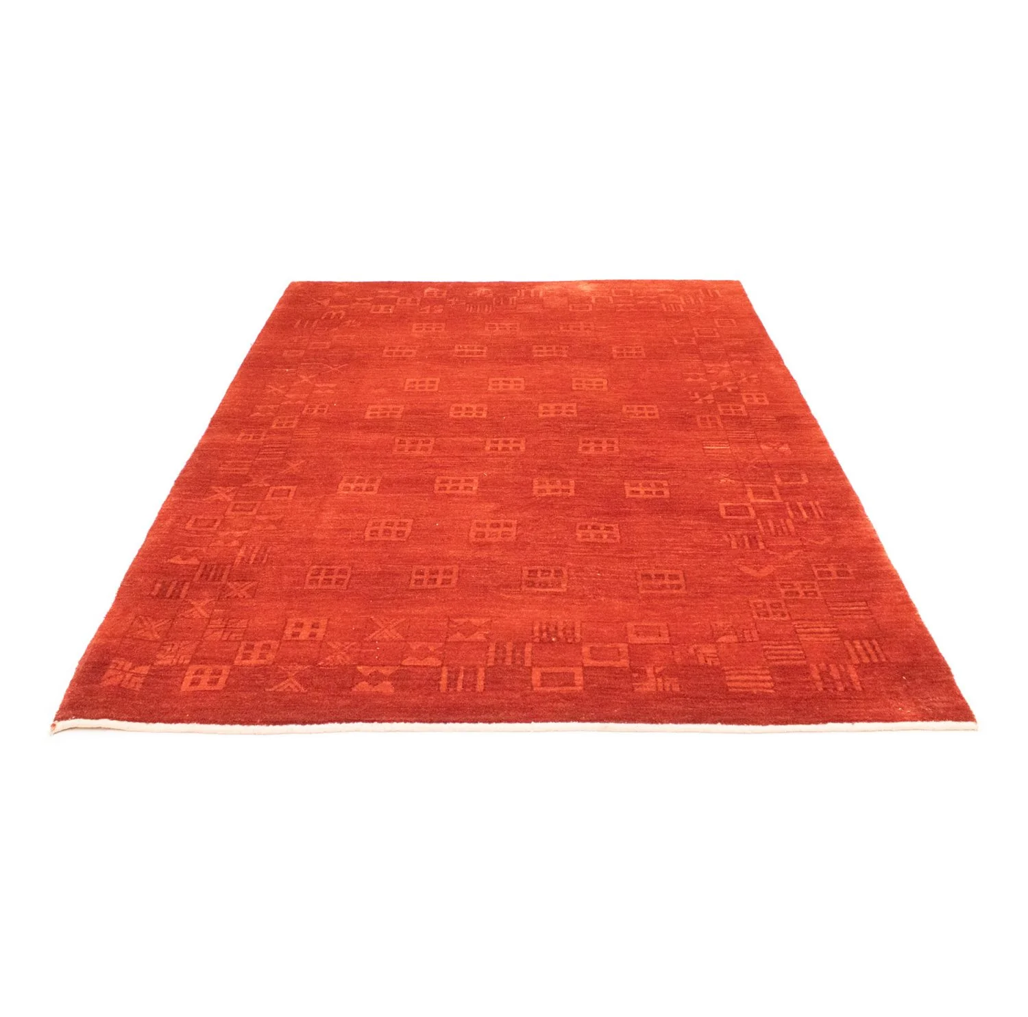 Gabbeh Teppich - Perser 239 x 167 cm - rot - Image 5