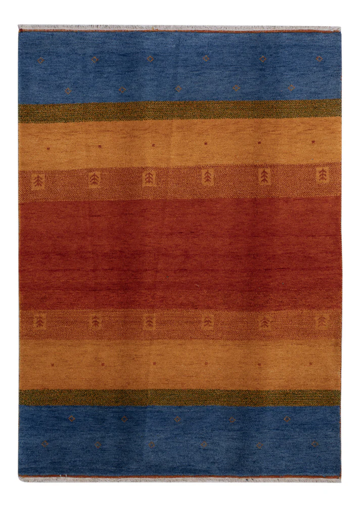 Perser Gabbeh Teppich 241x171cm - Wollteppich