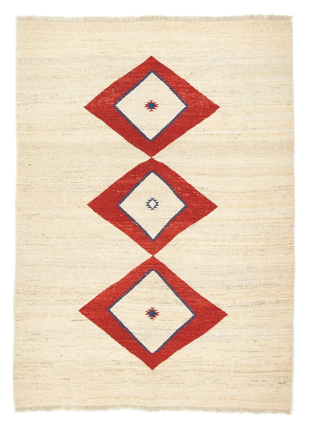 Gabbeh Teppich - Perser 242 x 172 cm - beige