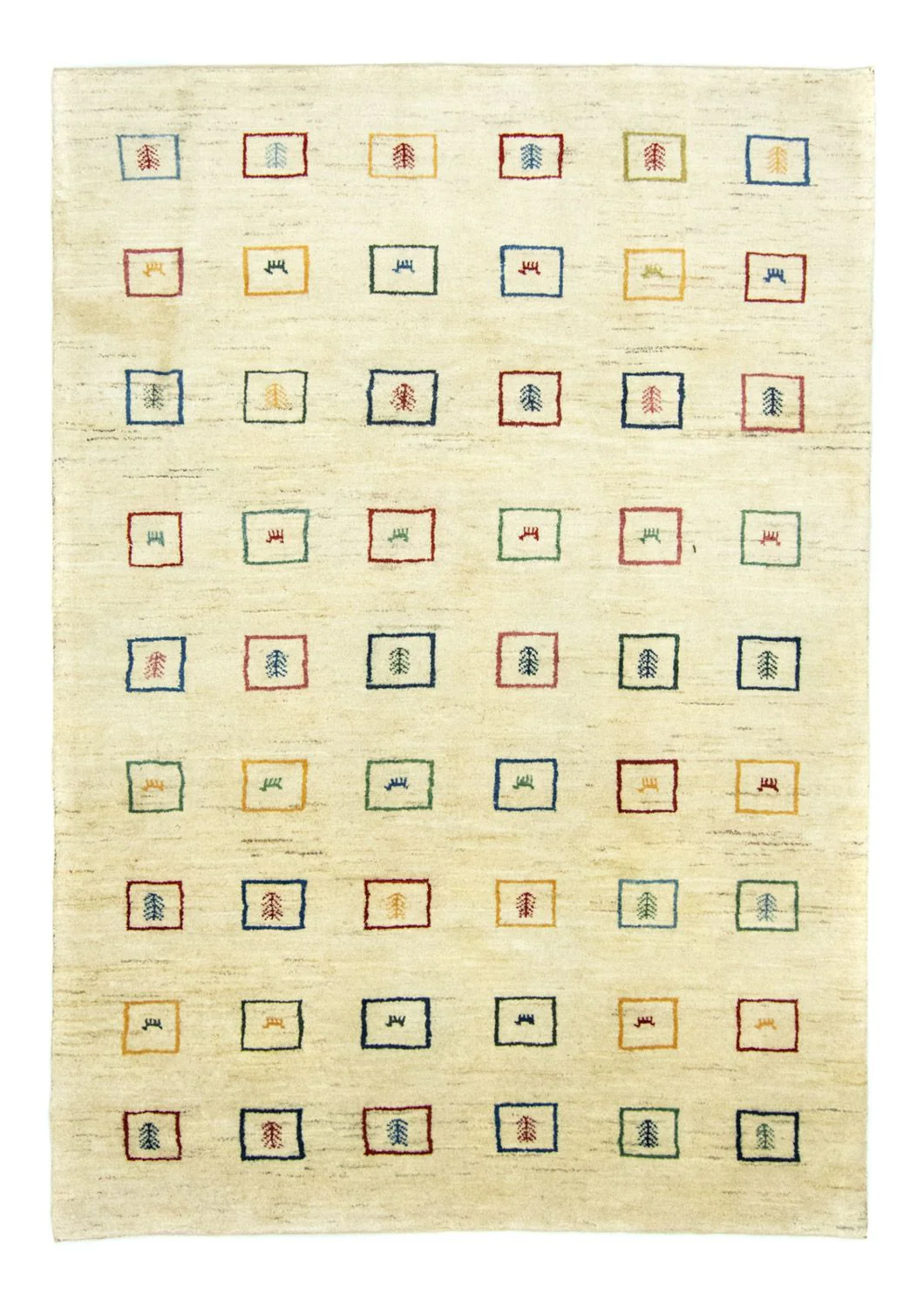 Gabbeh Teppich - Perser 281 x 195 cm - beige