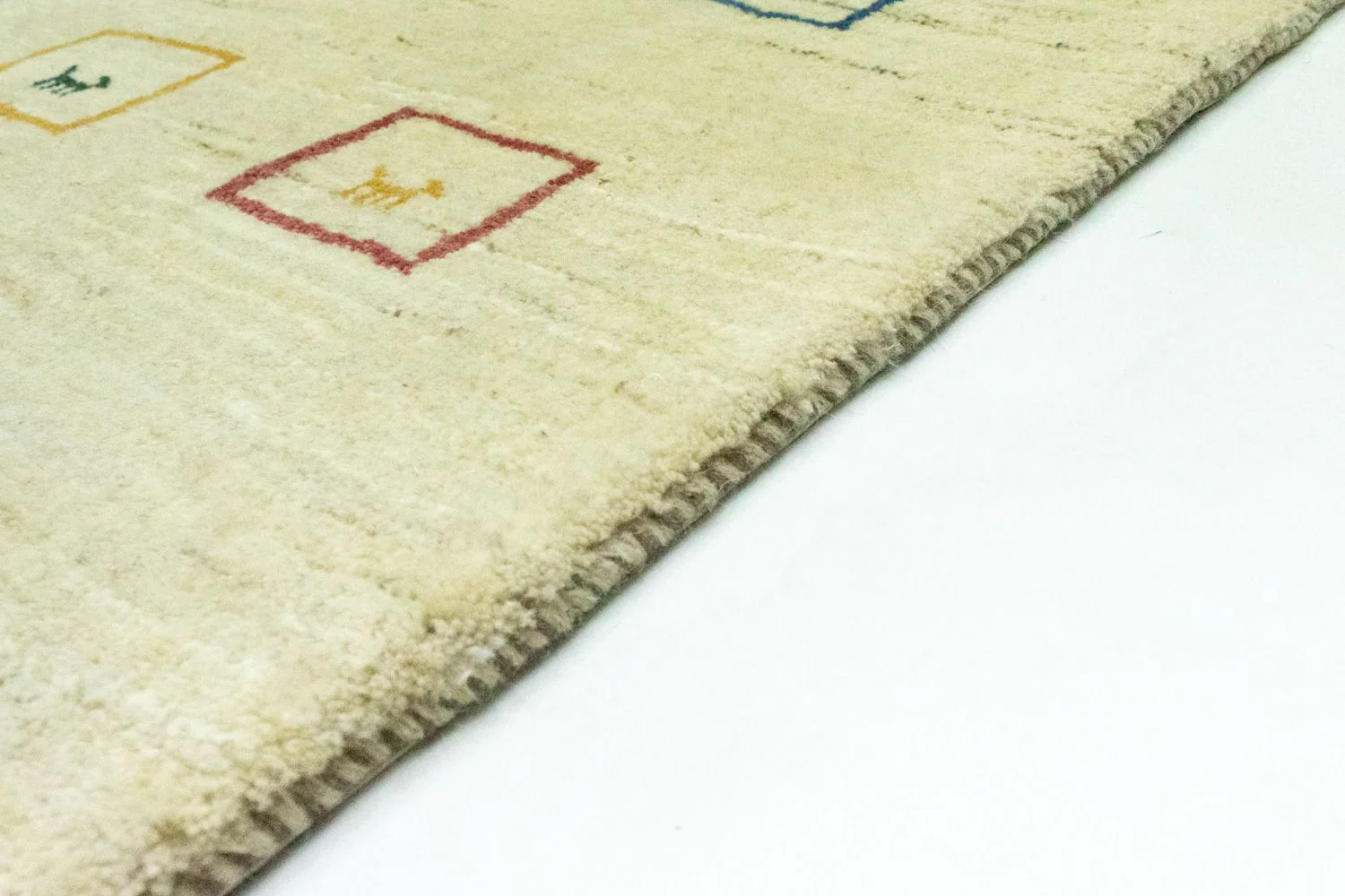Gabbeh Teppich - Perser 281 x 195 cm - beige - Image 3