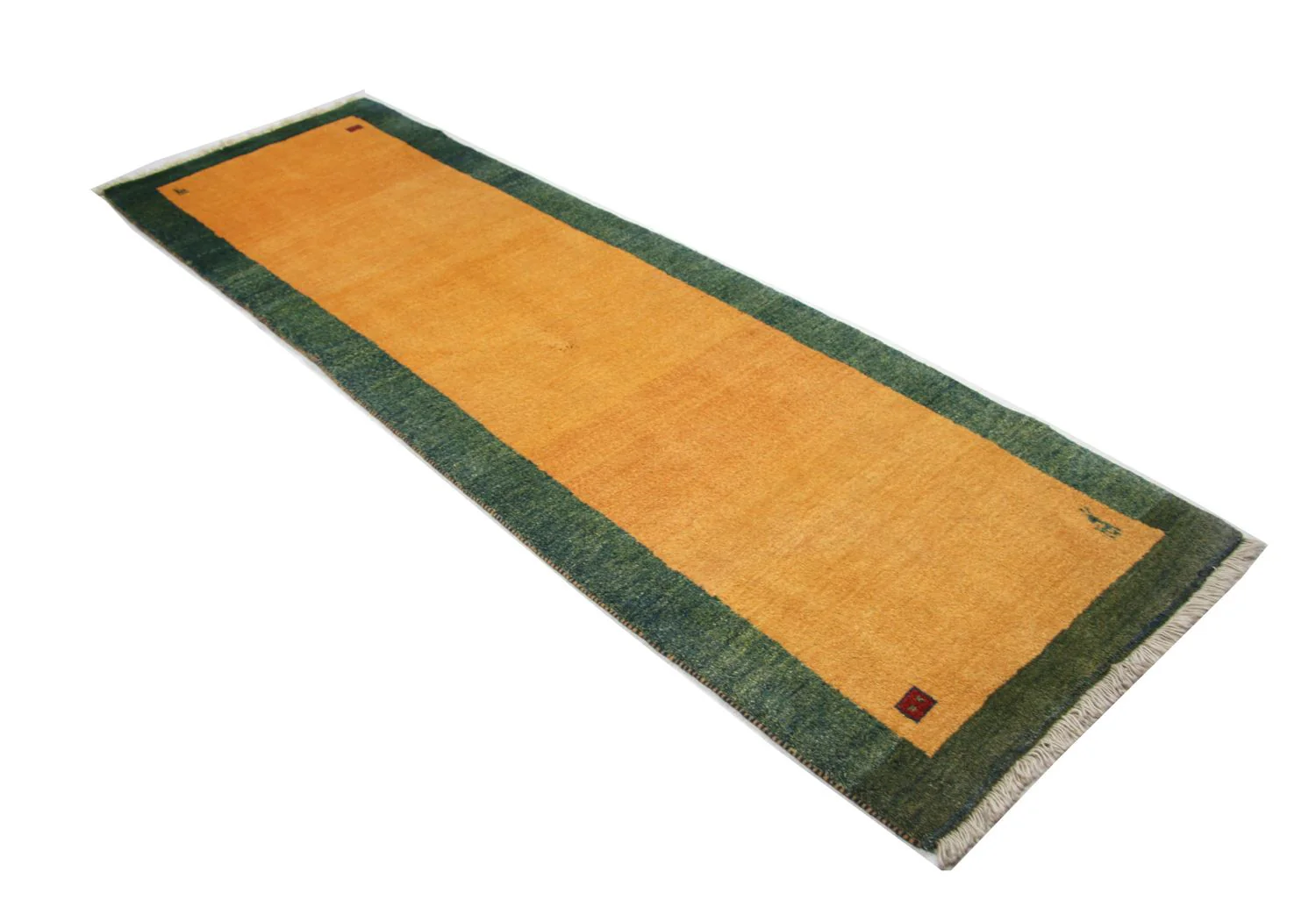 Gabbeh Teppich - Perser 285 x 86 cm - orange - Image 3