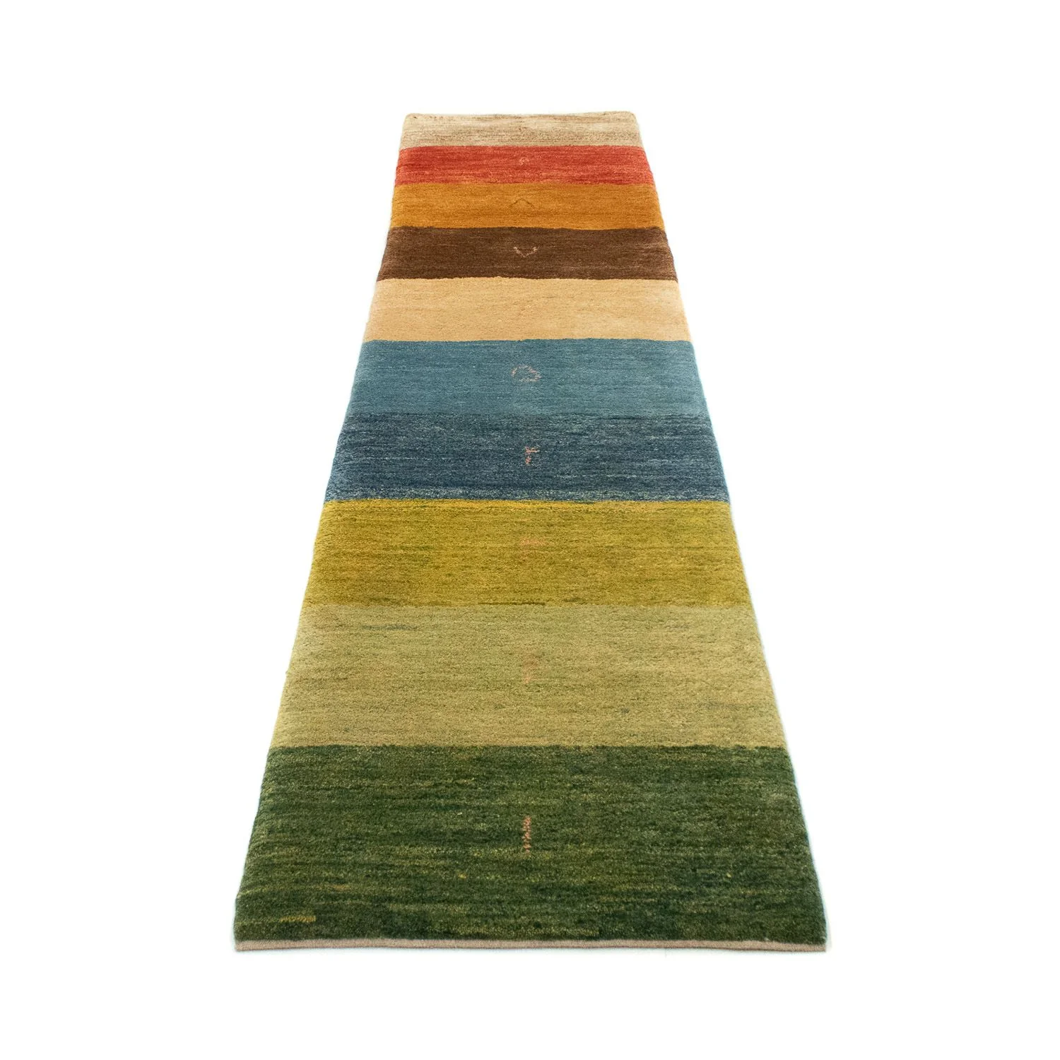 Gabbeh Teppich - Perser 289 x 61 cm - mehrfarbig - Image 5