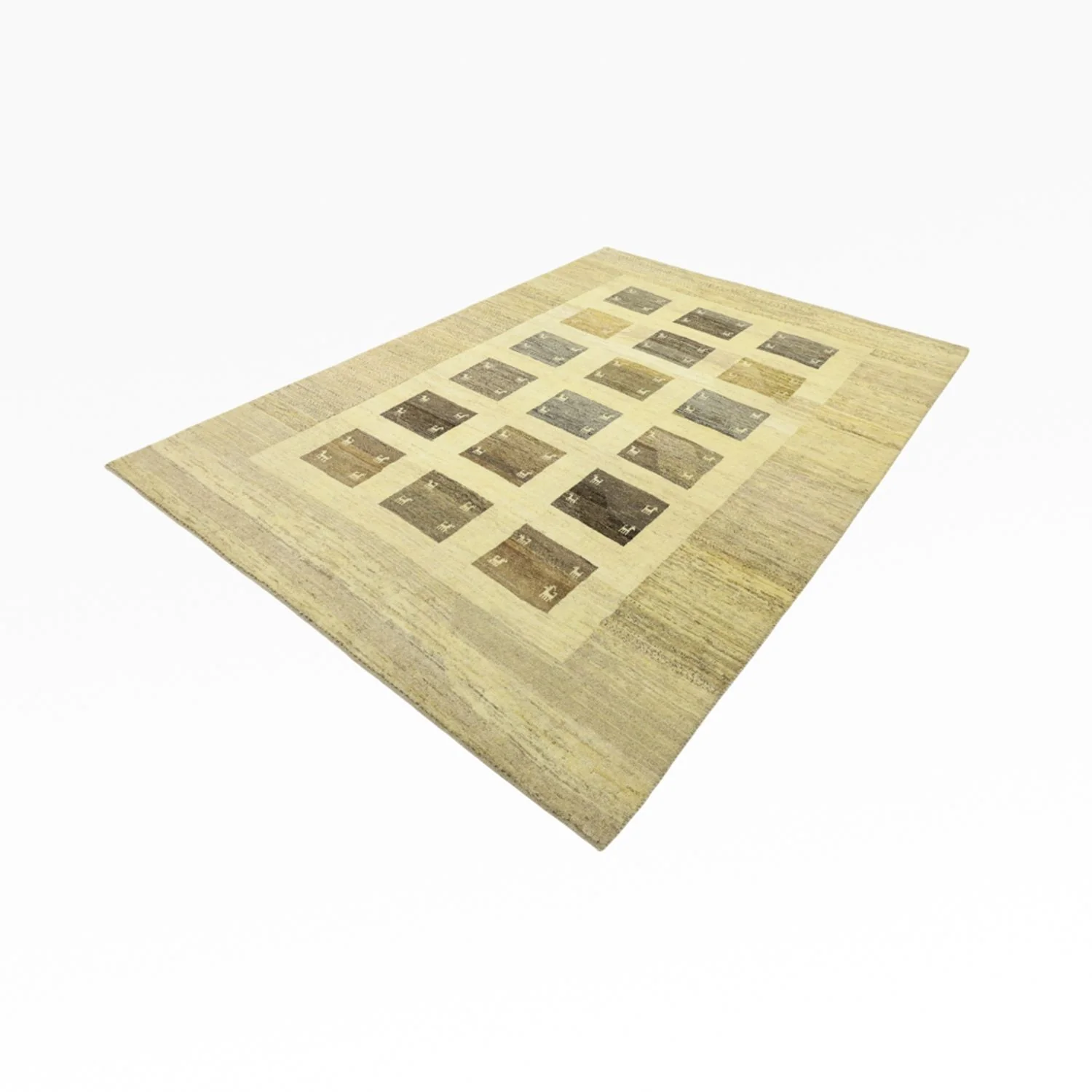 Gabbeh Persisch Teppich 292x203cm - Perserteppich Wollteppich - Image 6
