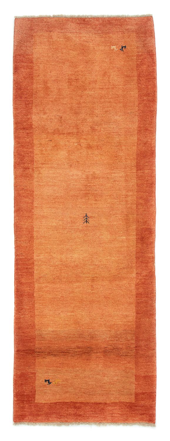 Gabbeh Teppich - Perser 294 x 101 cm - rost