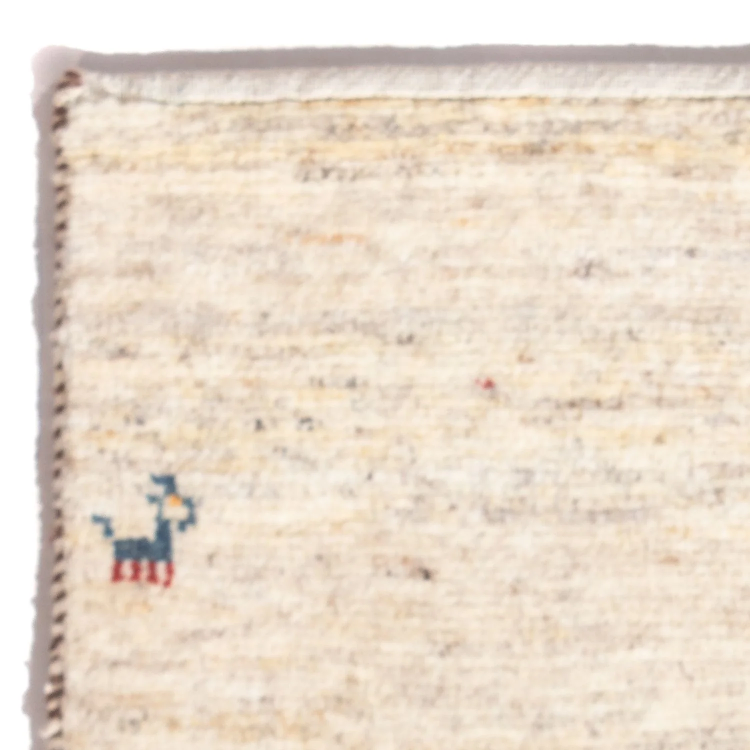 Gabbeh Persisch Teppich 60x40cm - Perserteppich Wollteppich - Image 3