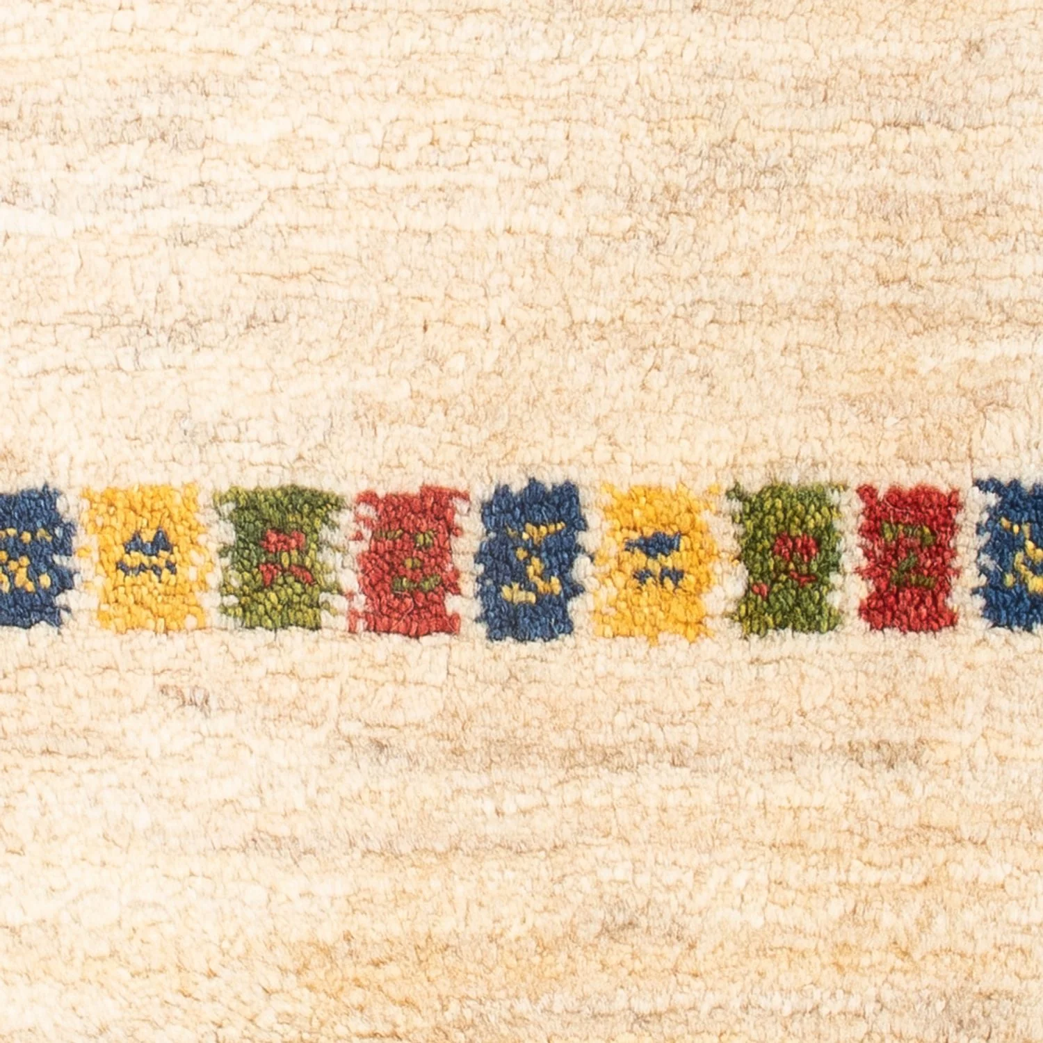 Gabbeh Persisch Teppich 60x40cm - Perserteppich Wollteppich - Image 2