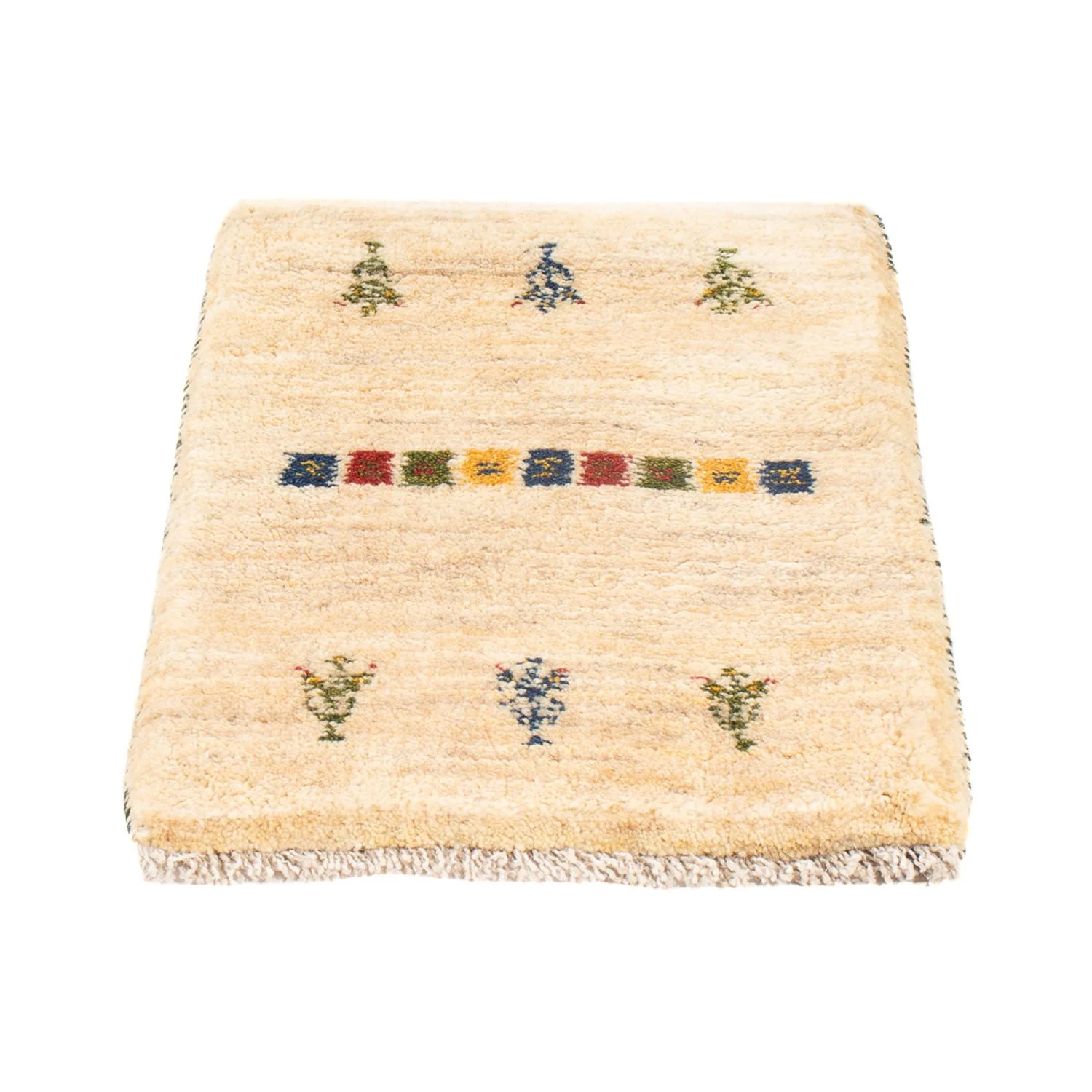Gabbeh Persisch Teppich 60x40cm - Perserteppich Wollteppich - Image 4