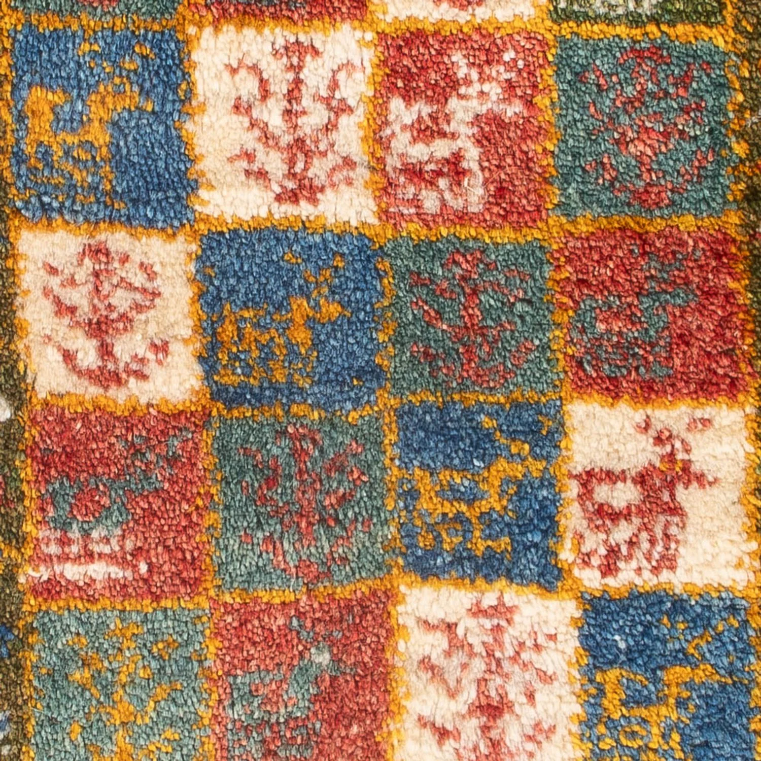 Gabbeh Persisch Teppich 60x40cm - Perserteppich Wollteppich - Image 2