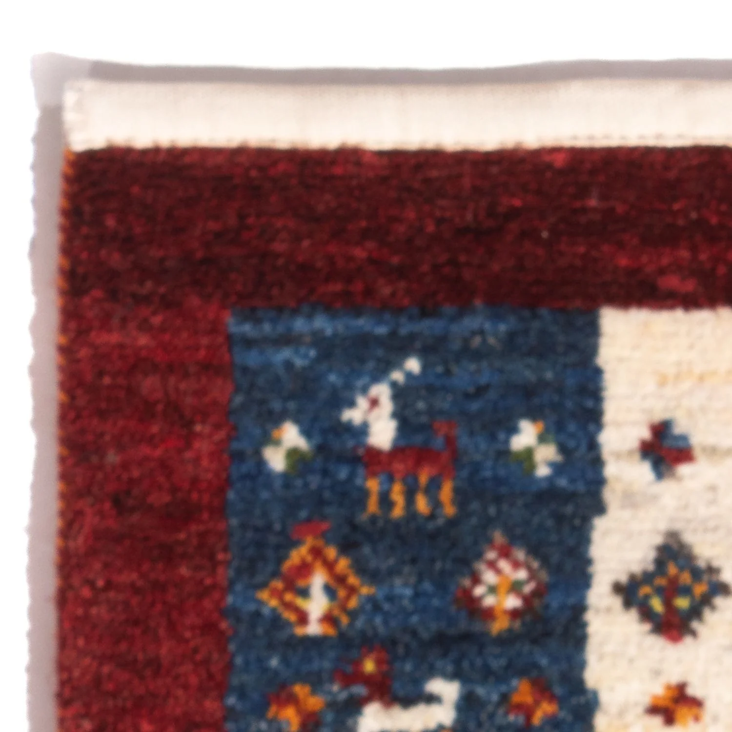 Gabbeh Teppich - Perser - 60 x 40 cm - mehrfarbig - Image 3