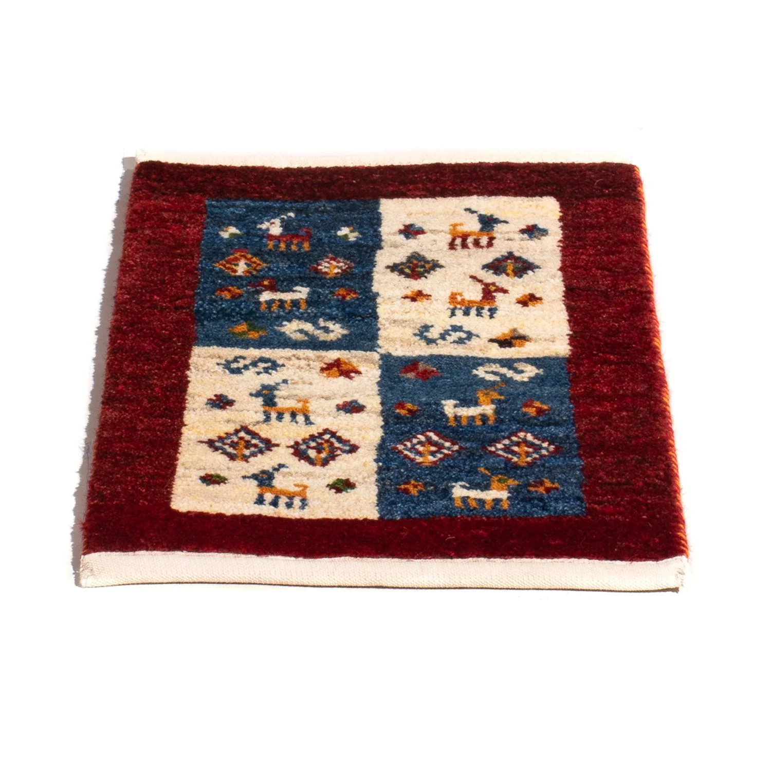 Gabbeh Teppich - Perser - 60 x 40 cm - mehrfarbig - Image 4