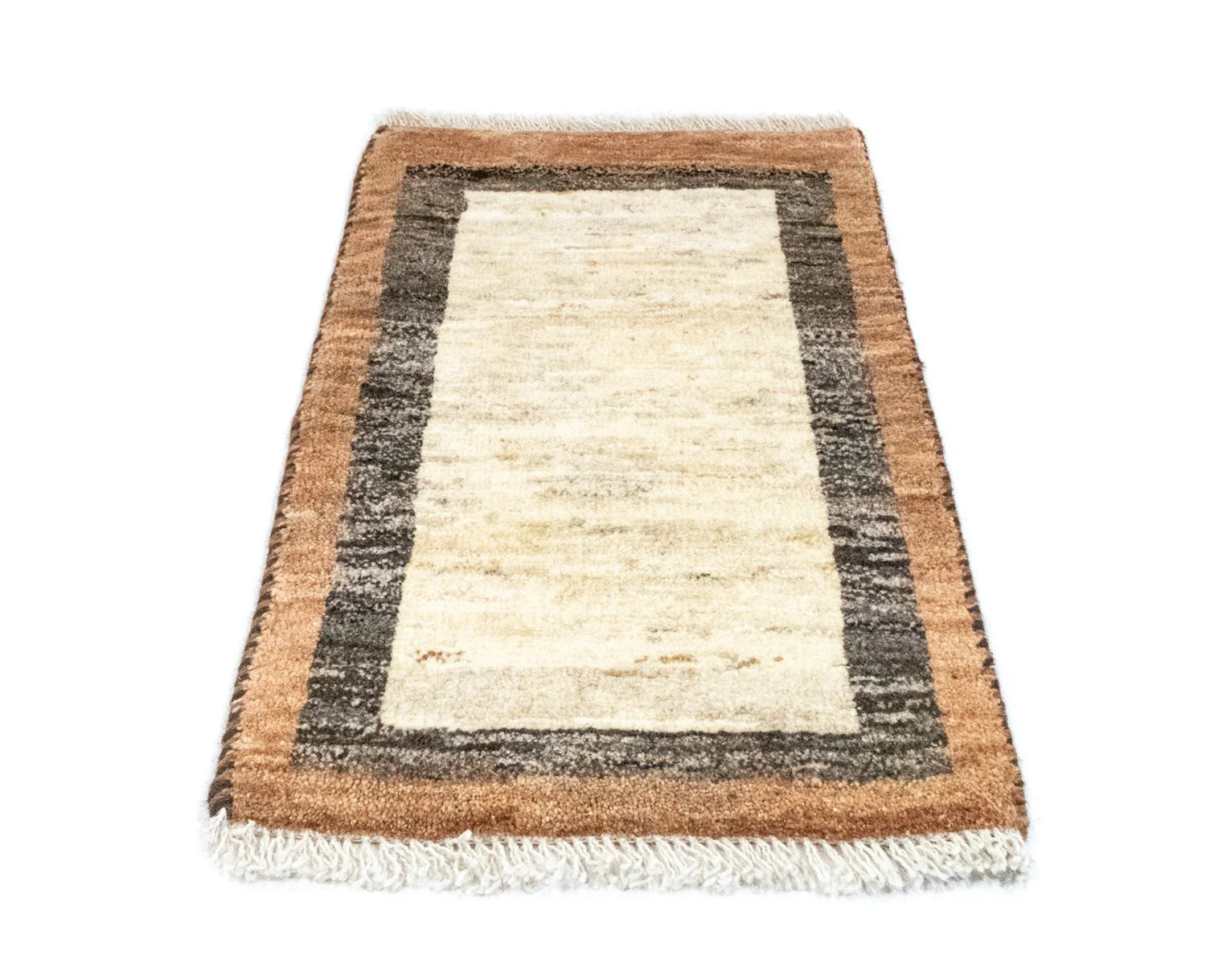 Gabbeh Teppich - Perser 60 x 40 cm - beige - Image 5
