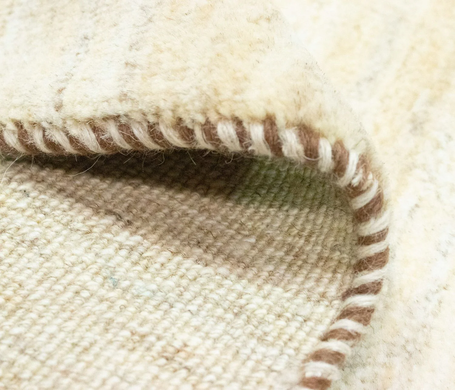 Gabbeh Teppich - Perser 60 x 40 cm - beige - Image 5