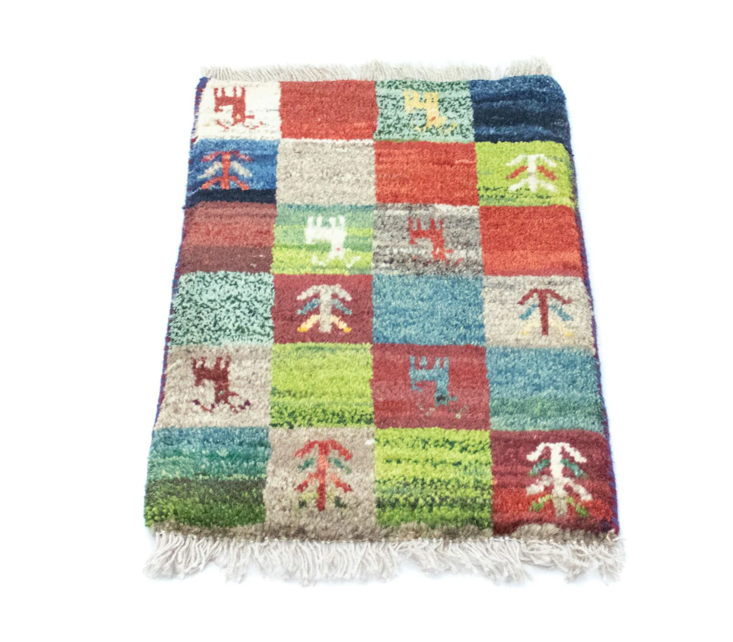 Gabbeh Teppich - Perser 60 x 40 cm - mehrfarbig - Image 4
