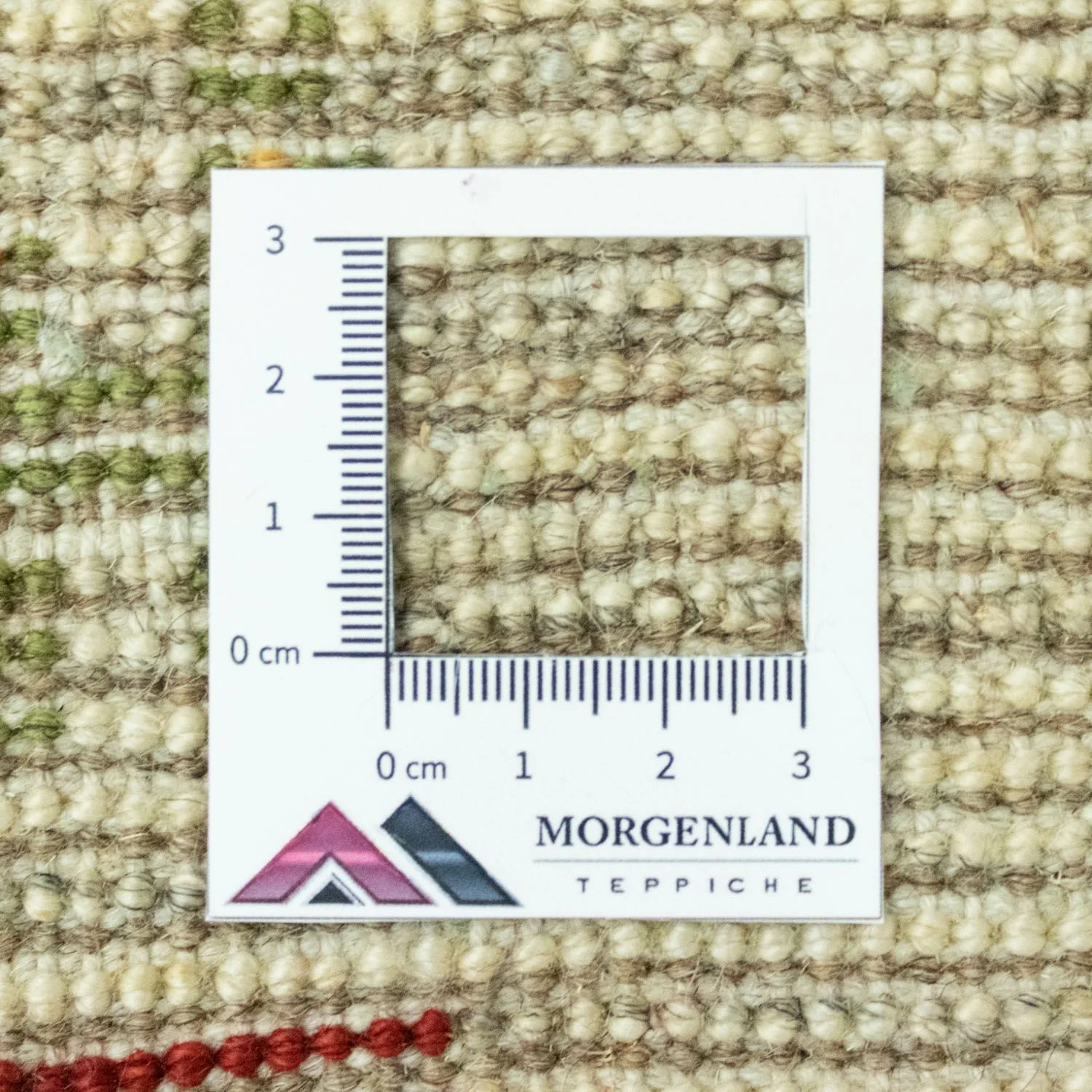 Gabbeh Persisch Teppich 60x40cm - Perserteppich Wollteppich - Image 5