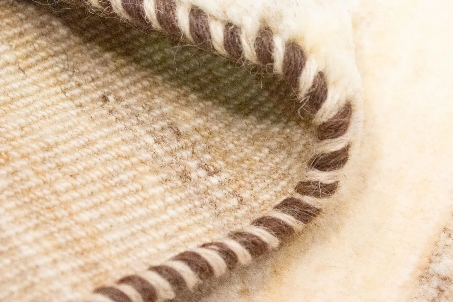 Gabbeh Teppich - Perser 60 x 40 cm - beige - Image 4