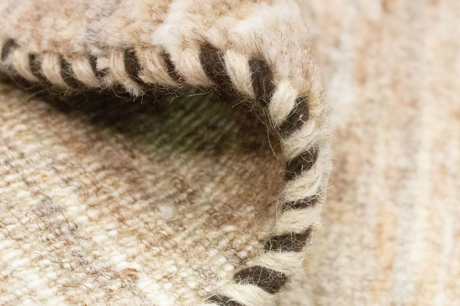 Gabbeh Teppich - Perser 60 x 40 cm - beige - Image 4