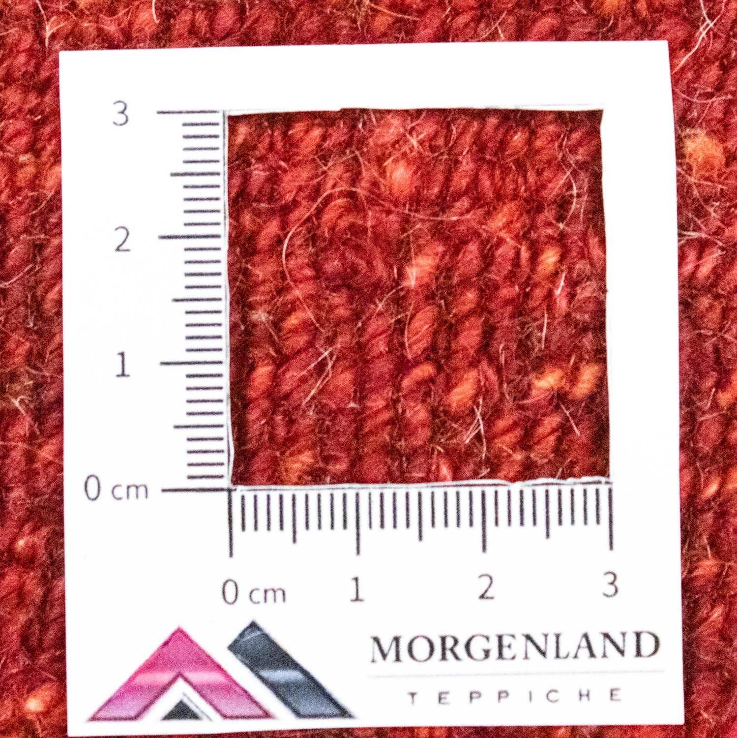 Gabbeh Teppich - Perser 60 x 40 cm - rot - Image 6