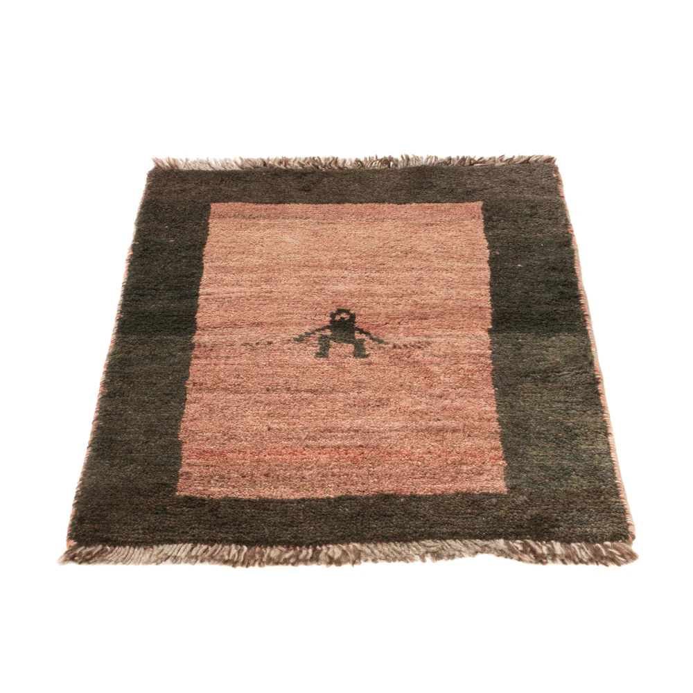Gabbeh Persisch Teppich 82x56cm - Perserteppich Wollteppich - Image 5