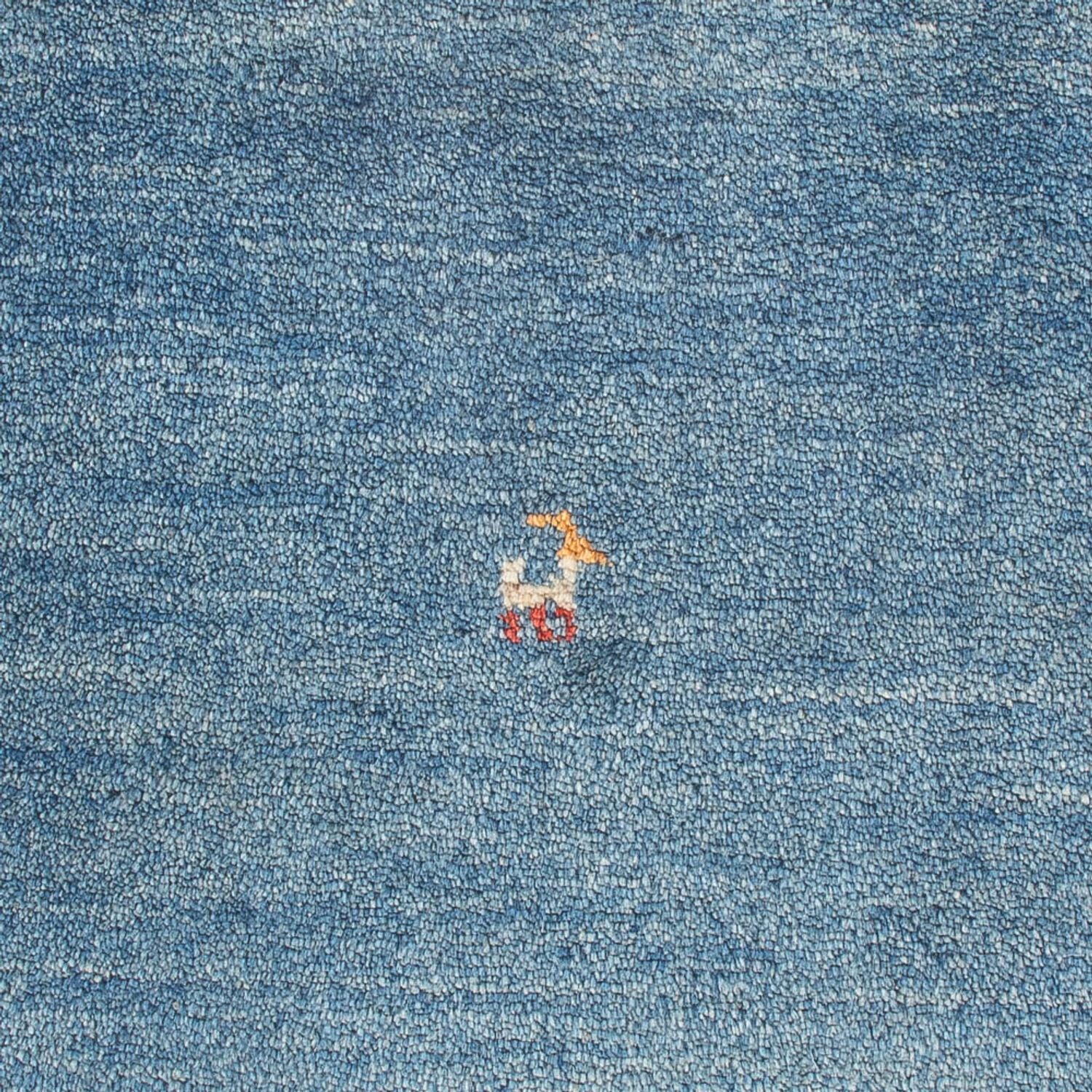 Gabbeh Teppich - Perser - 84 x 60 cm - seeblau - Image 2