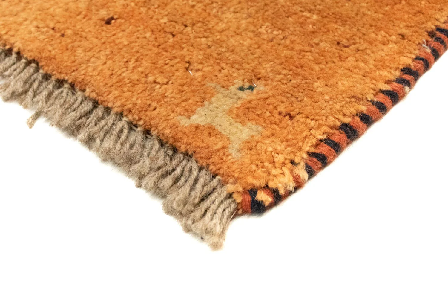 Gabbeh Teppich - Perser 86 x 58 cm - gold - Image 2