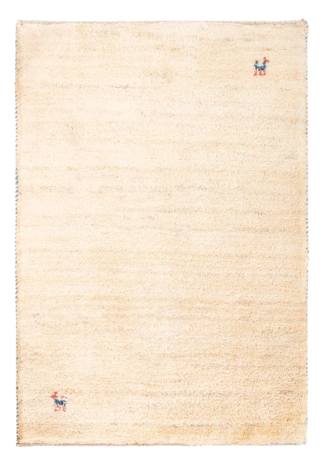 Gabbeh Persisch Teppich 88x60cm - Perserteppich Wollteppich