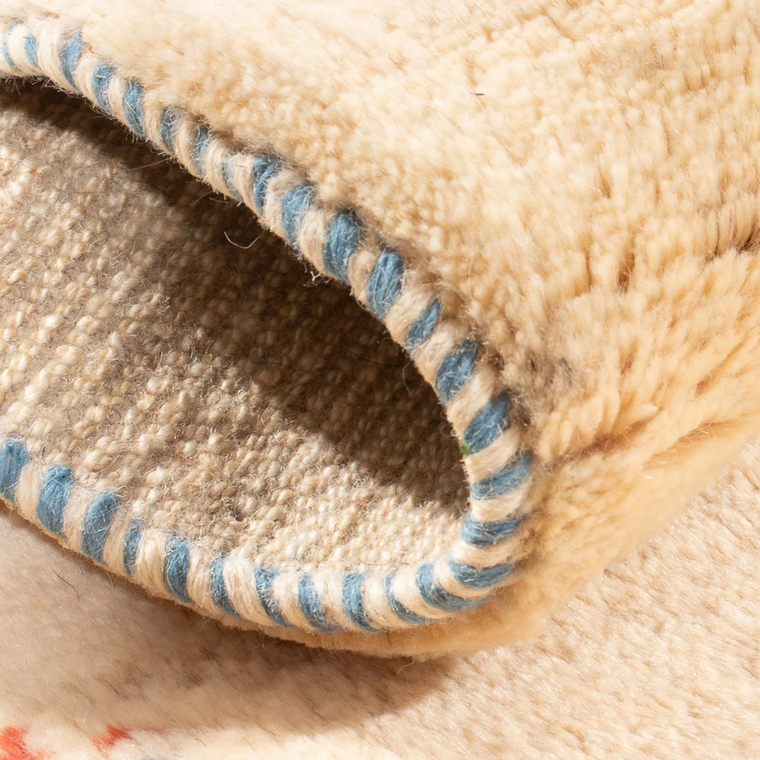 Gabbeh Persisch Teppich 88x60cm - Perserteppich Wollteppich - Image 4