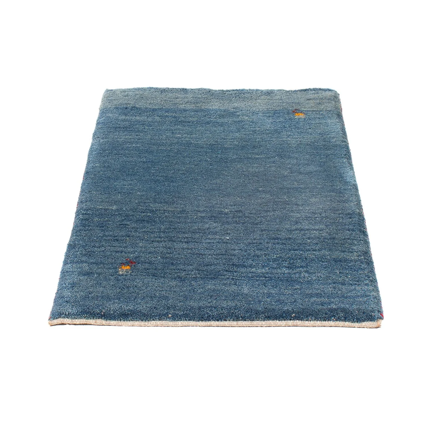 Gabbeh Teppich - Perser - 88 x 62 cm - seeblau - Image 4