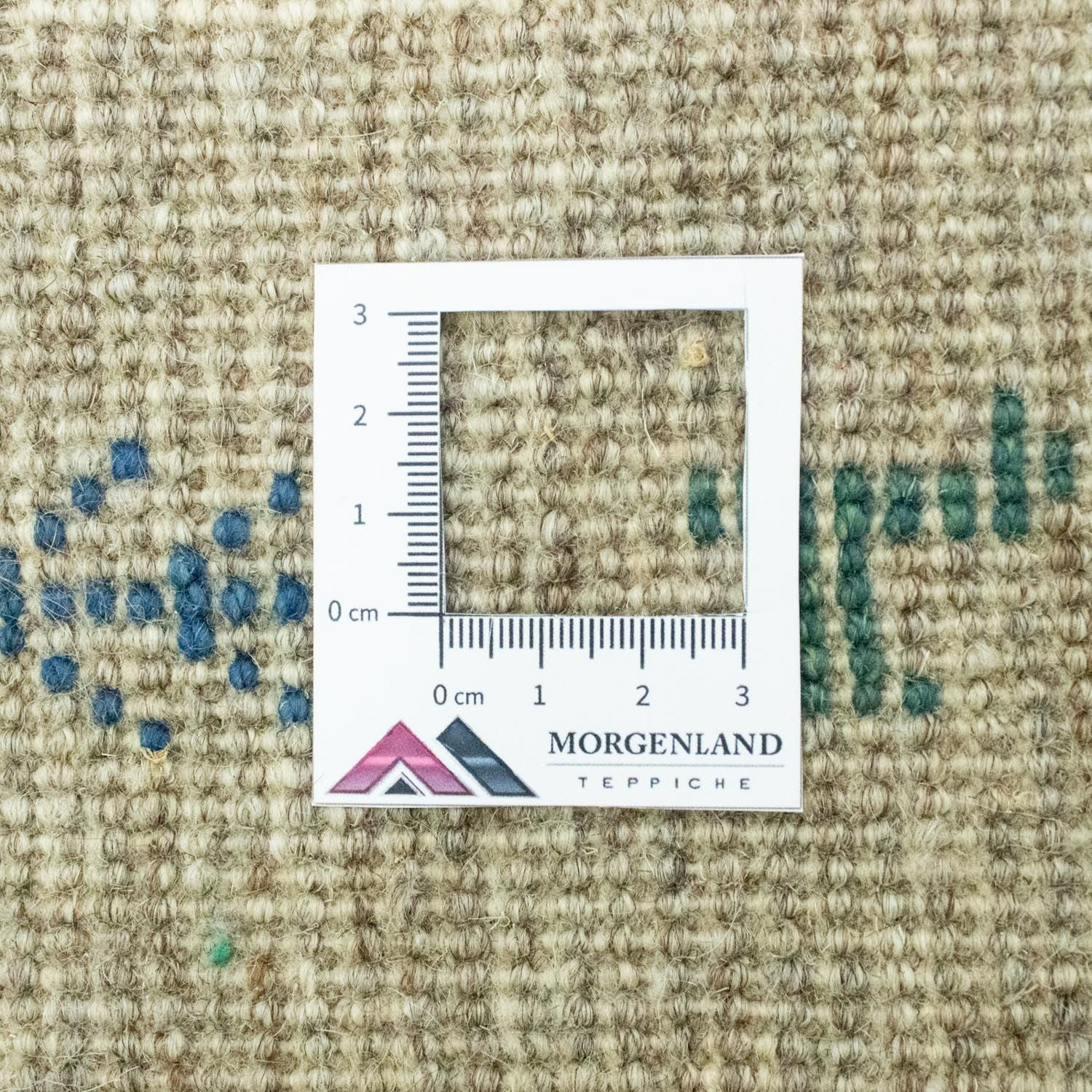 Gabbeh Teppich - Perser 88 x 67 cm - mehrfarbig - Image 5