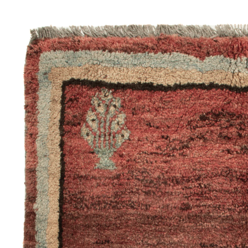 Gabbeh Persisch Teppich 100x93cm - Perserteppich Wollteppich - Image 3