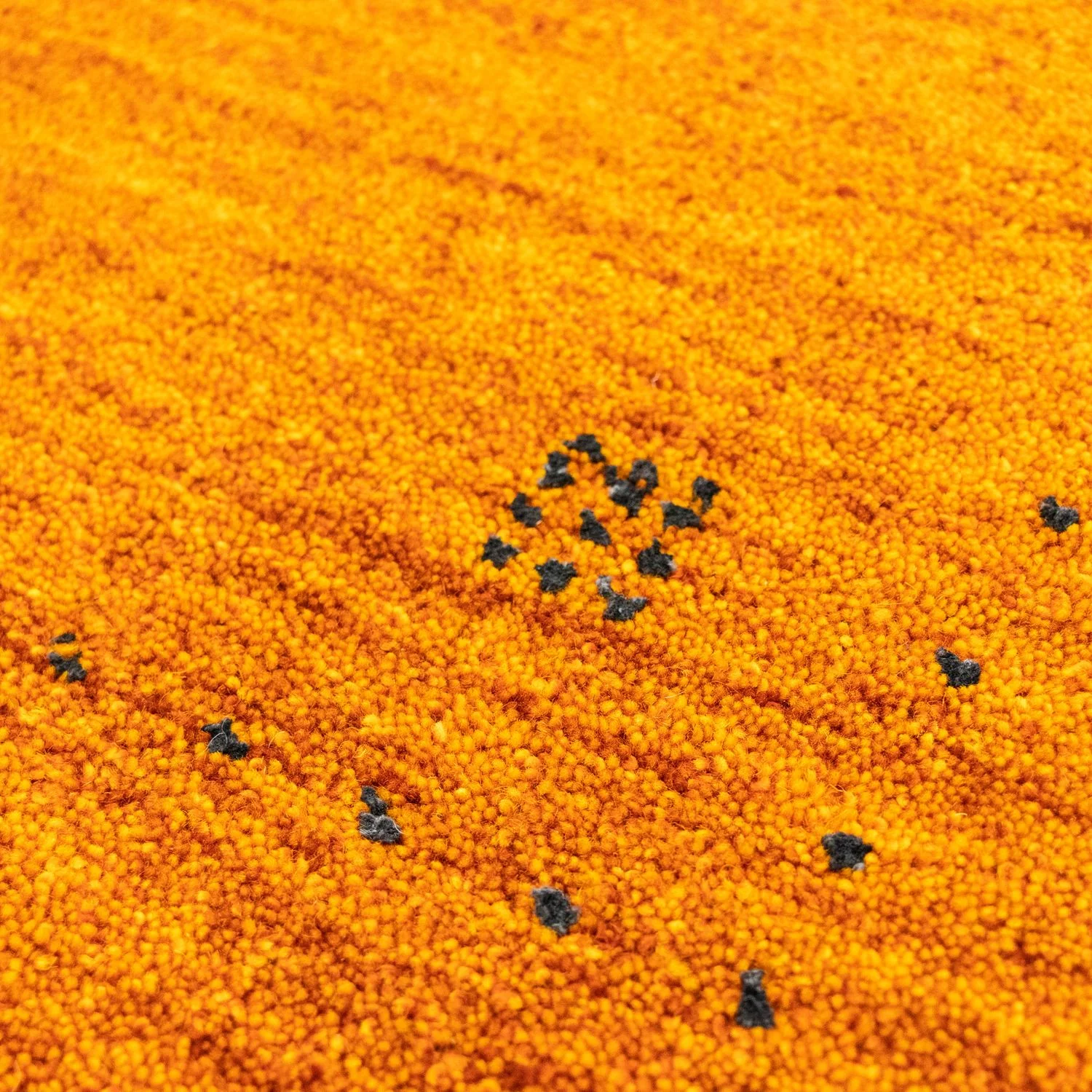 Gabbeh Teppich - Softy 133 x 70 cm - orange - Image 2