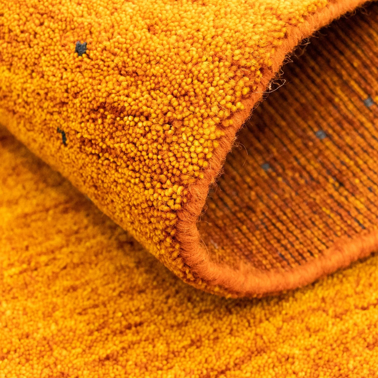 Gabbeh Teppich - Softy 133 x 70 cm - orange - Image 3