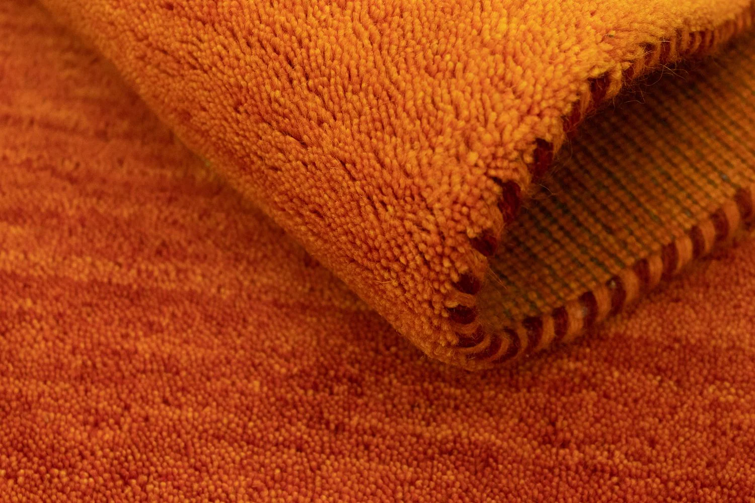 Gabbeh Teppich - Softy 160 x 90 cm - orange - Image 4