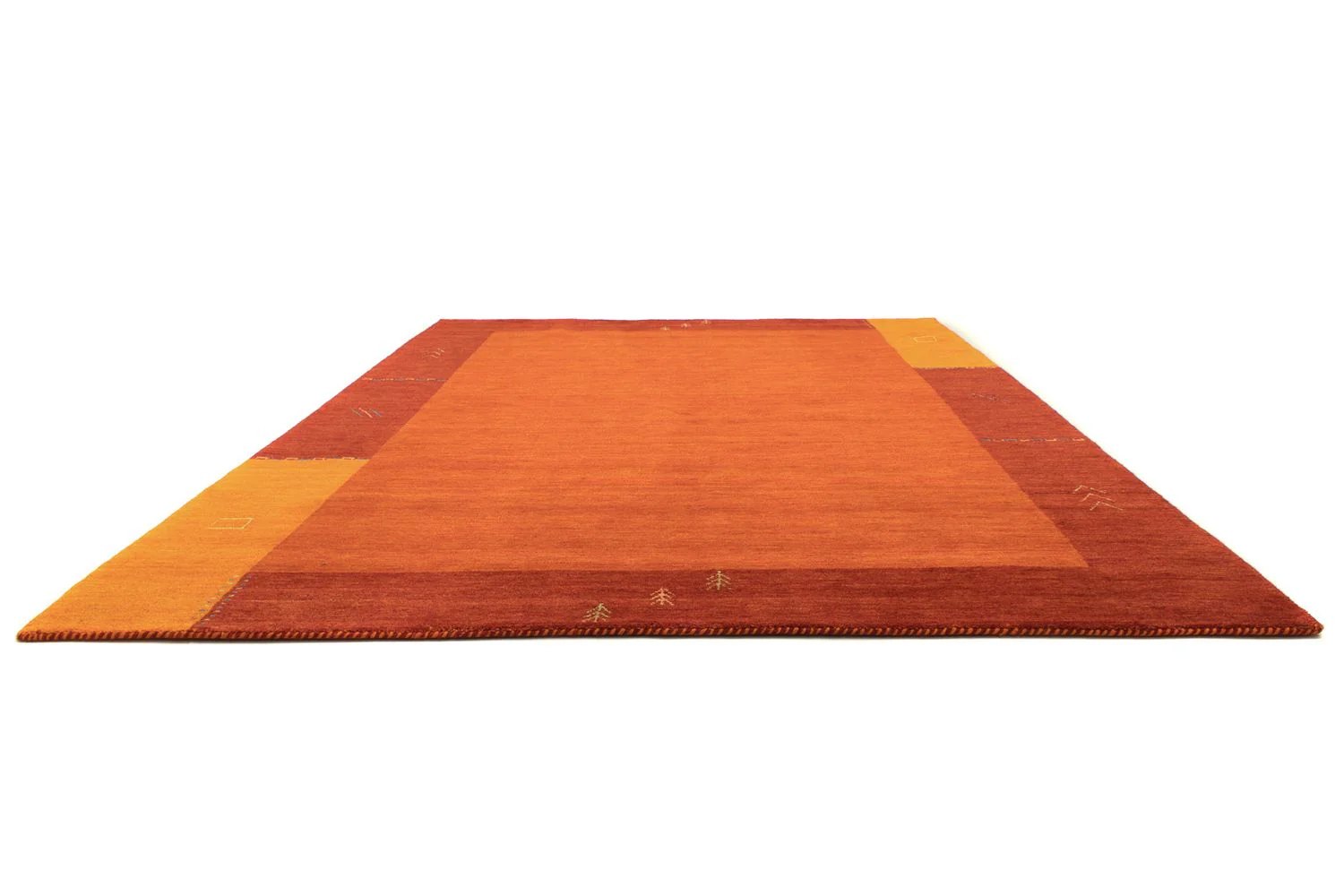 Gabbeh Teppich - Softy 160 x 90 cm - orange - Image 5