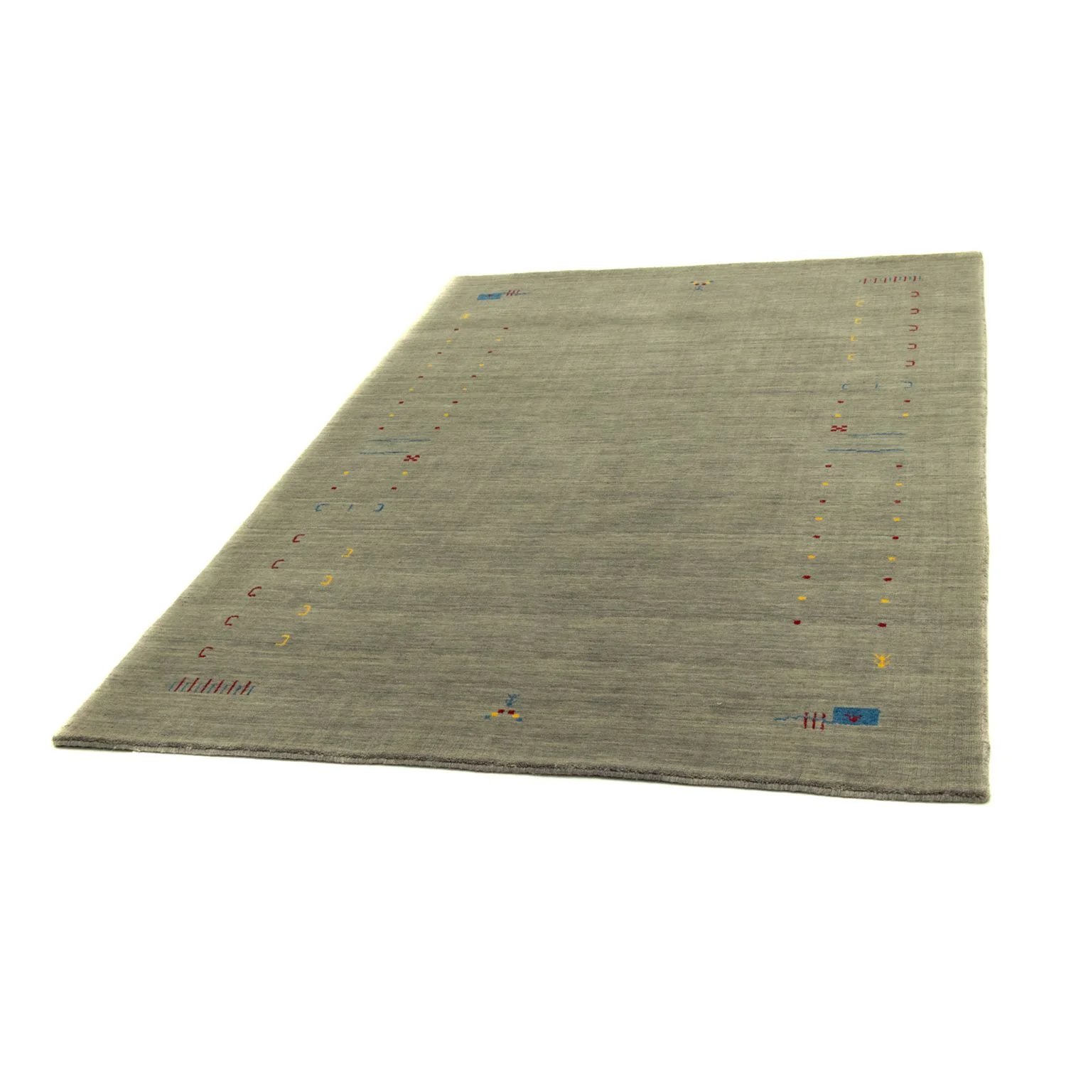 Gabbeh Teppich - Softy 201 x 141 cm - silber - Image 4