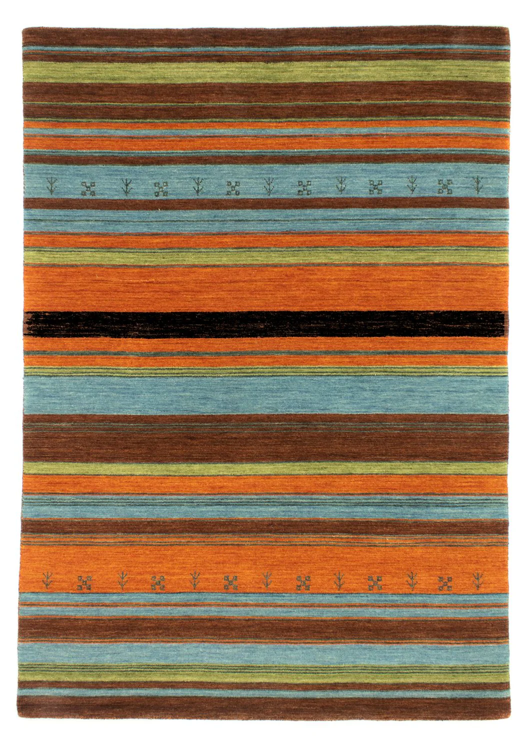 Gabbeh Teppich - Softy 203 x 143 cm - bunt