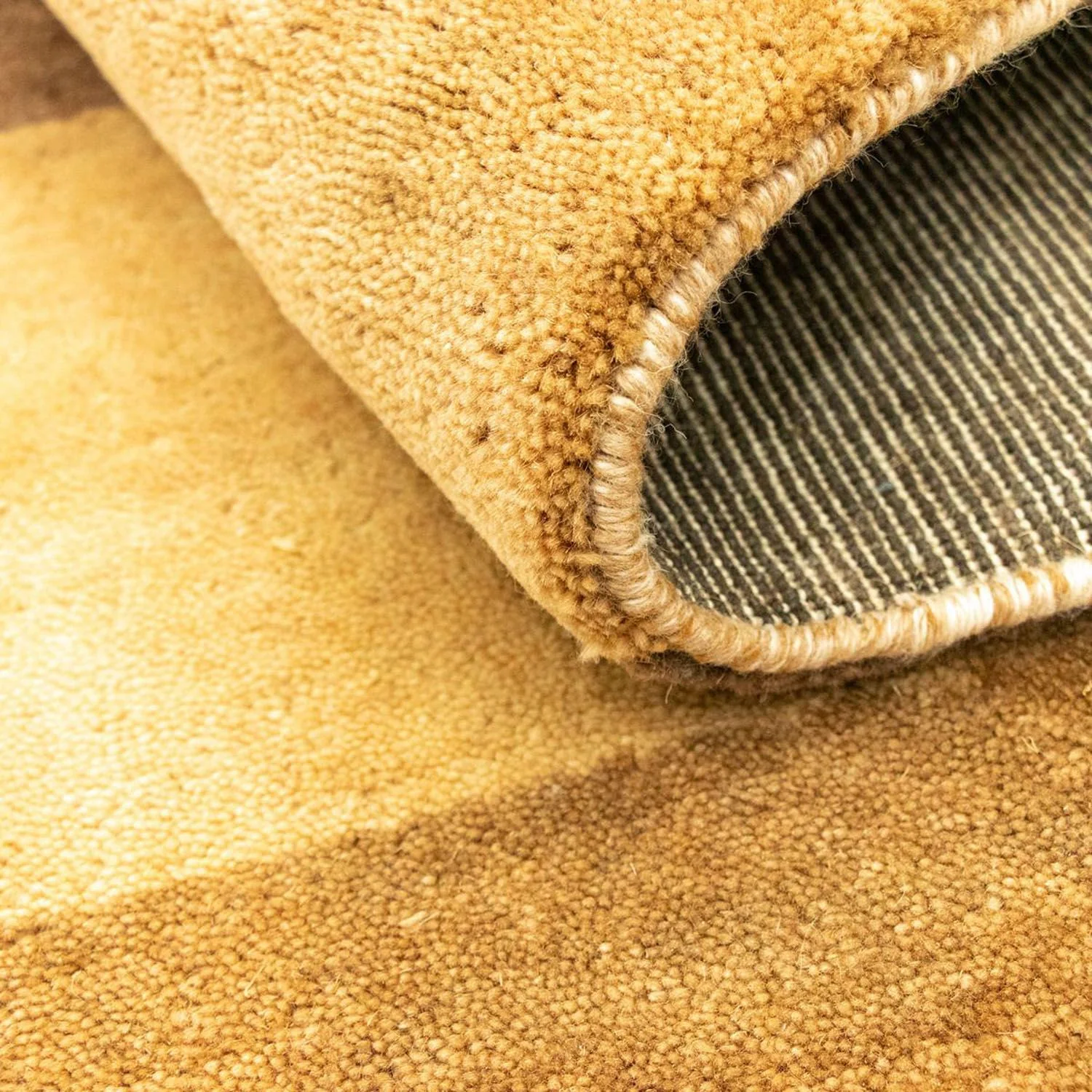 Gabbeh Teppich - Softy 229 x 164 cm - dunkelbeige - Image 3