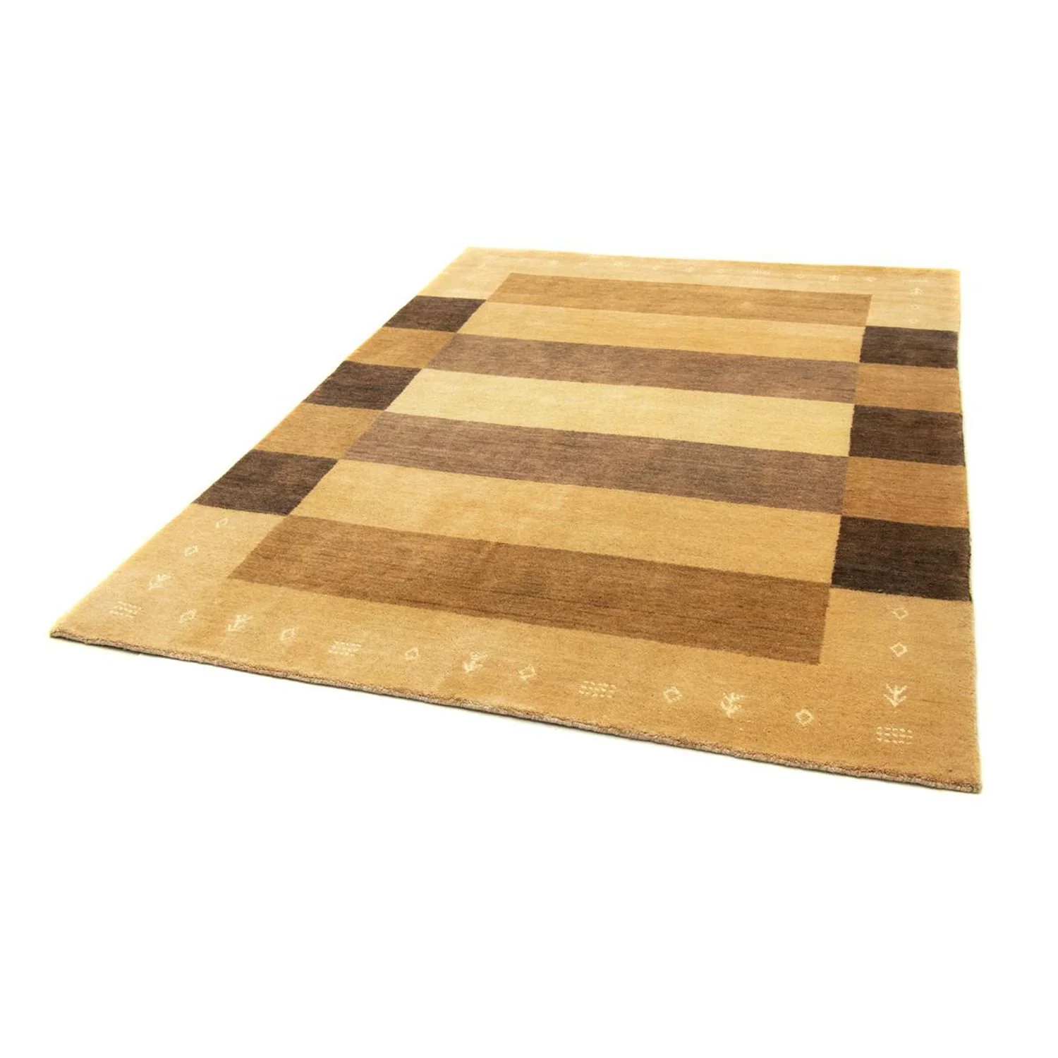 Gabbeh Teppich - Softy 229 x 164 cm - dunkelbeige - Image 4