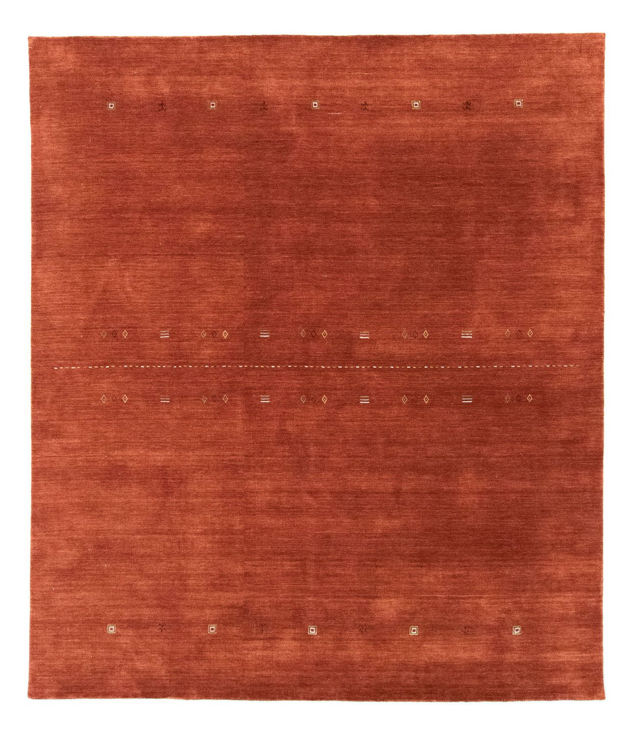 Gabbeh Teppich - Softy 300 x 250 cm - rost