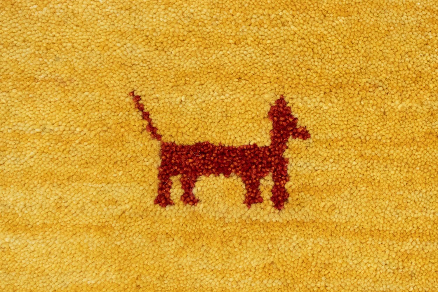 Gabbeh Teppich - Softy 300 x 250 cm - gold - Image 2