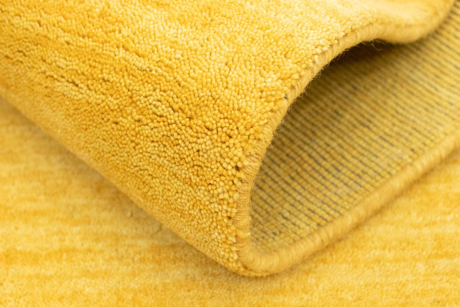 Gabbeh Teppich - Softy 300 x 250 cm - gold - Image 4