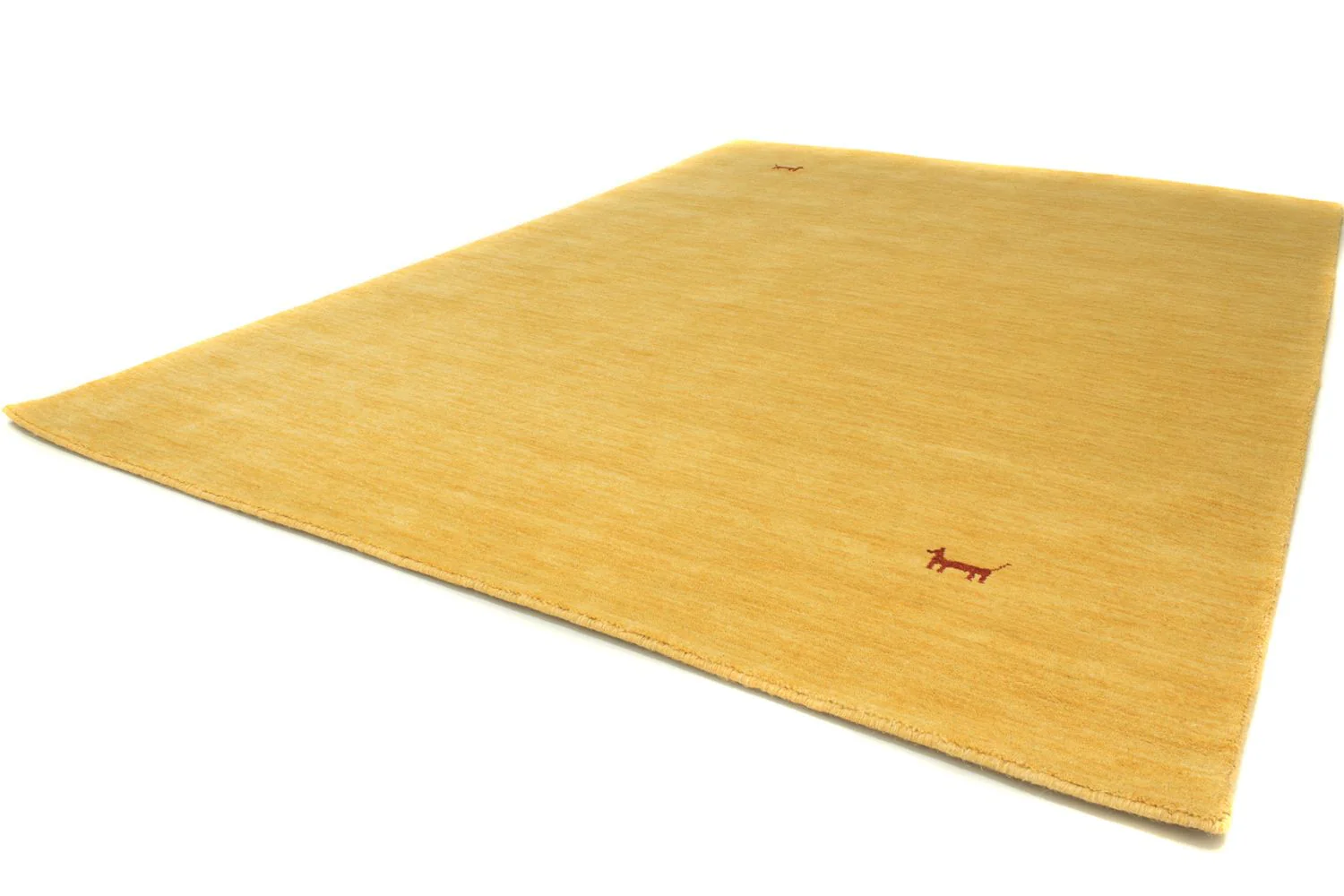 Gabbeh Teppich - Softy 300 x 250 cm - gold - Image 5