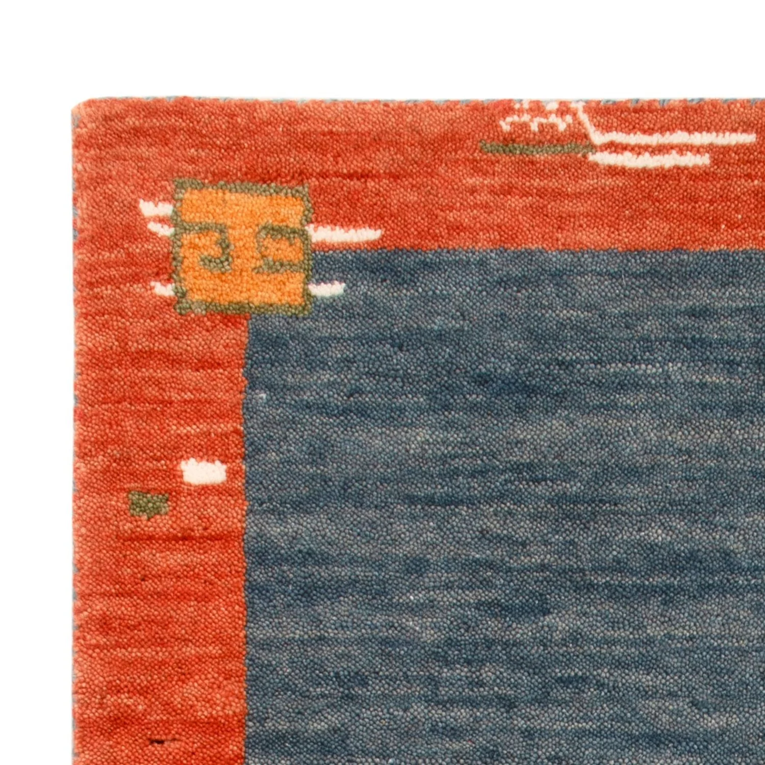 Gabbeh Teppich - Softy - 90 x 60 cm - blau - Image 3