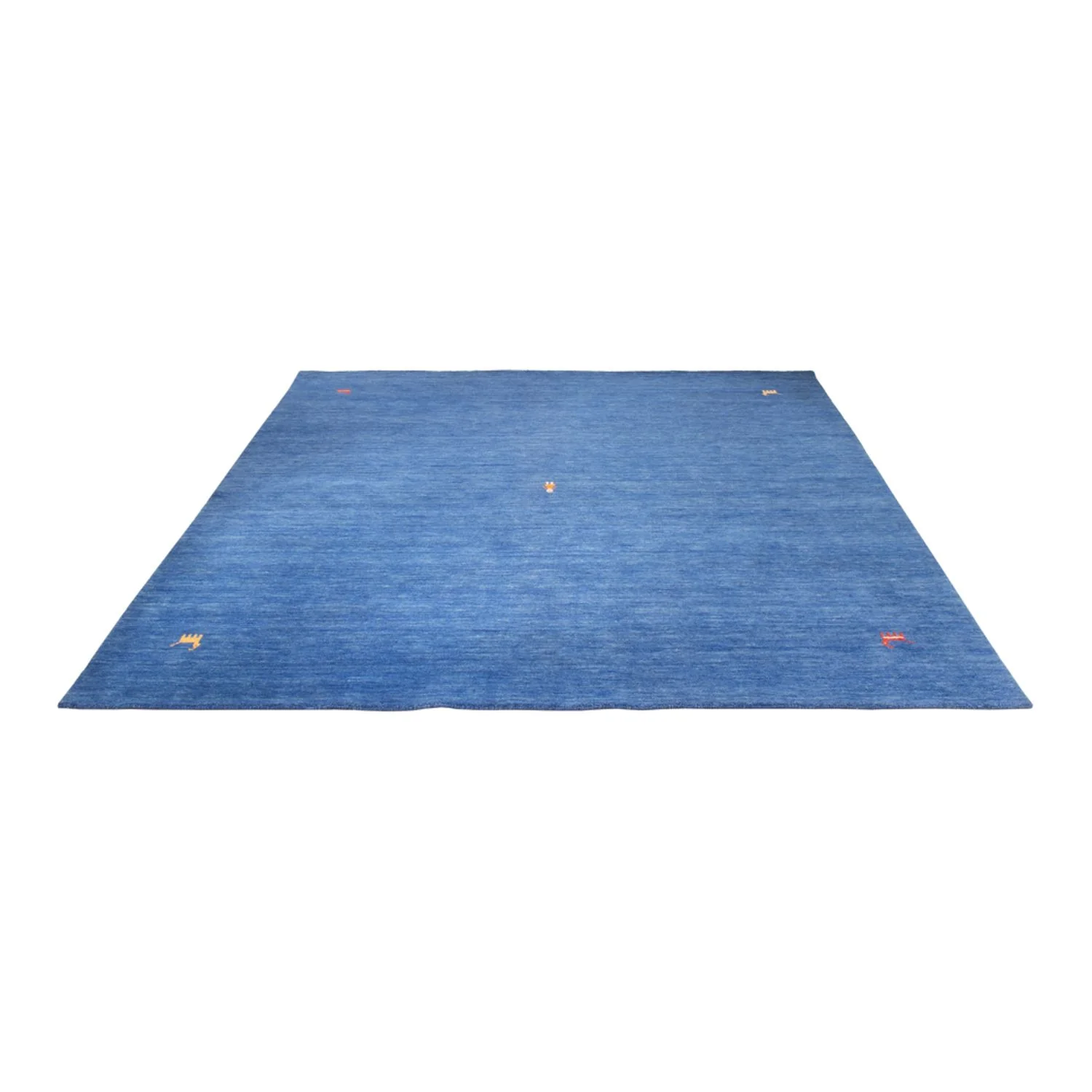 Gabbeh Teppich - Softy quadratisch - 250 x 250 cm - blau - Image 5