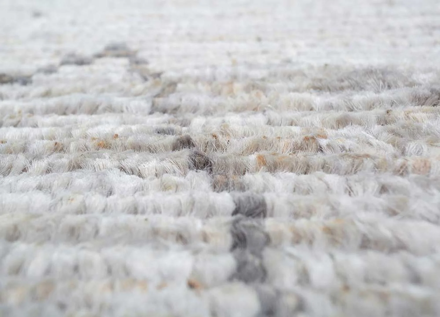 Juteteppich - 300 x 240 cm - weiß - Image 4