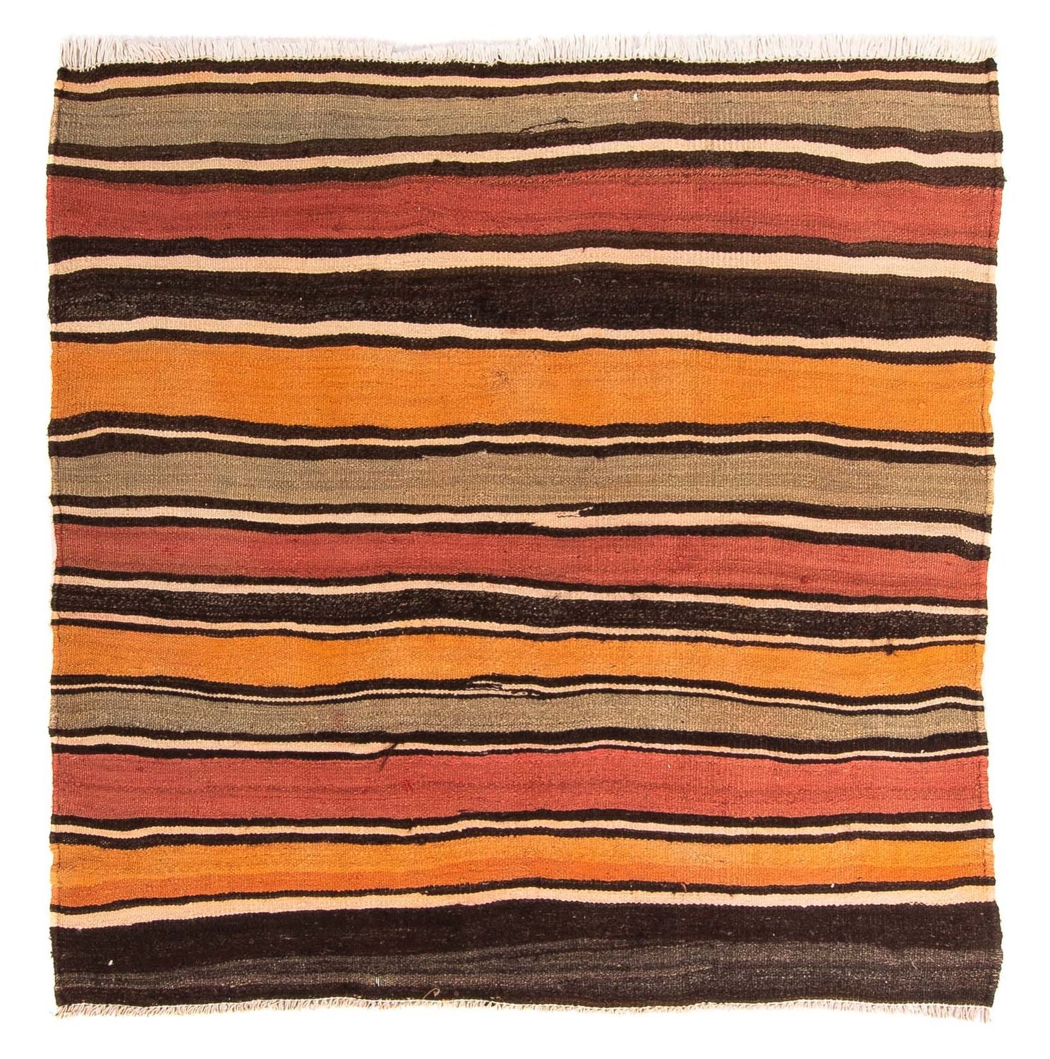 Kelim Teppich - Old 155 x 155 cm - mehrfarbig