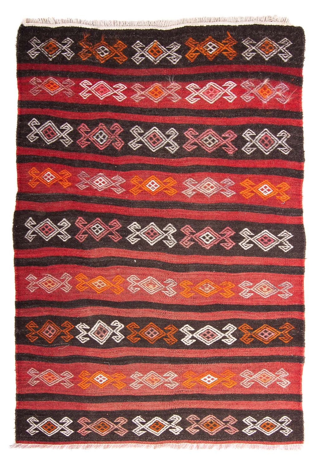 Kelim Teppich - Old 160 x 115 cm - mehrfarbig