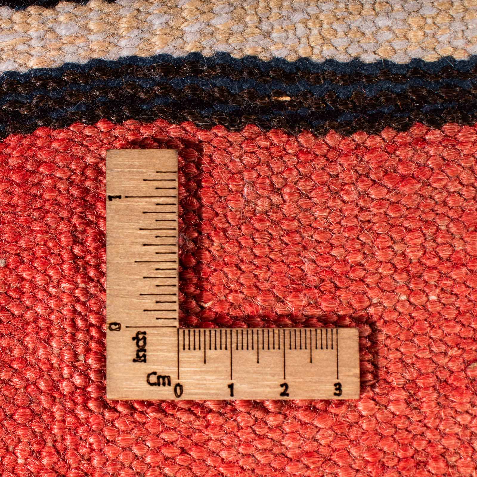 Kelim Teppich - Old 195 x 150 cm - mehrfarbig - Image 6